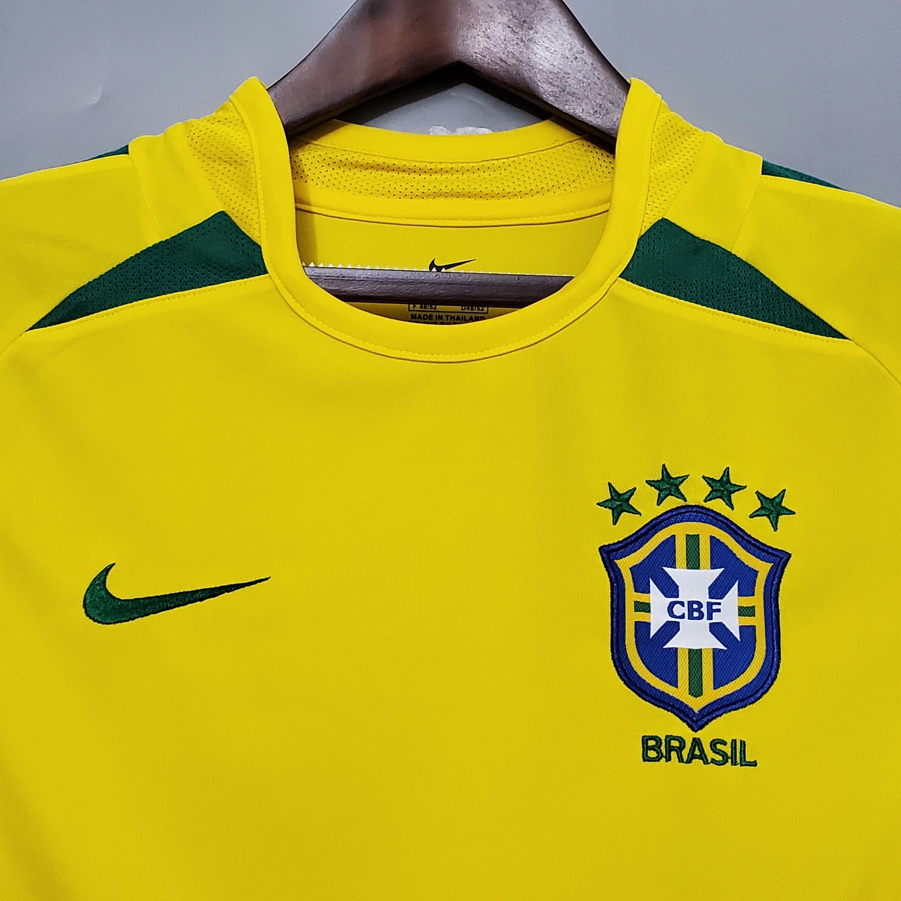 Camisa Retrô Brasil 2002