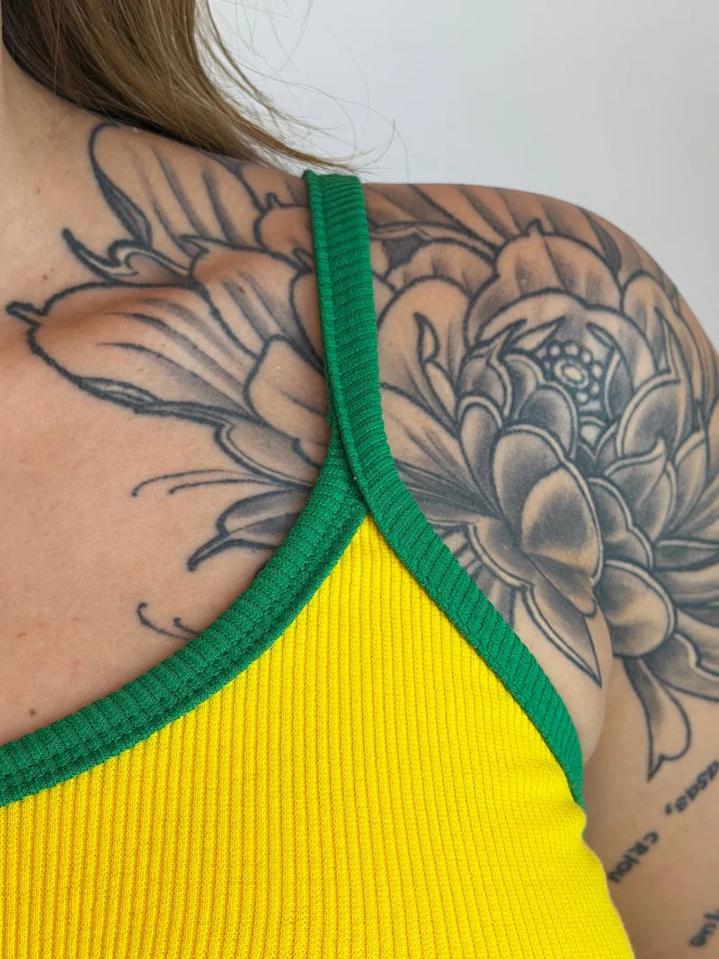 Cropped Brasil Amarelo